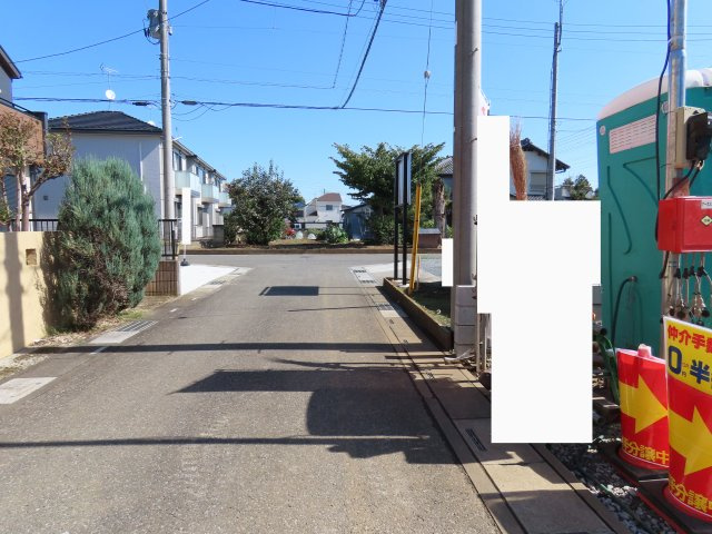 【前面道路含む現地写真】 | 川越市笠幡新築戸建　