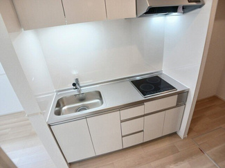 【キッチン】 | ヒカルサ土浦神立ウエスト | きれいなキッチンです