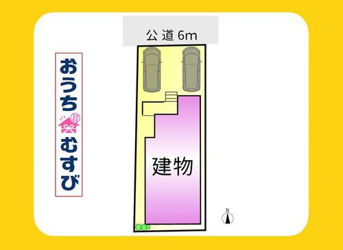 北区大杉2期(残1棟)の区画図