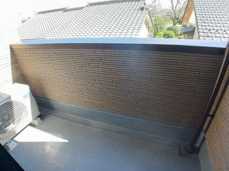 【バルコニー】 | ヒカルサ土浦神立ウエスト | バルコニー付きです