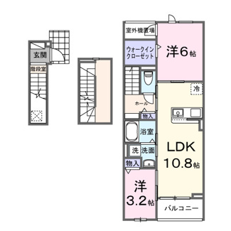 【間取り】 | ヒカルサ土浦神立ウエスト