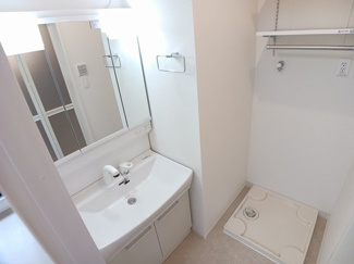 【洗面所】 | ヒカルサ土浦神立ウエスト | 使いやすい洗面所です