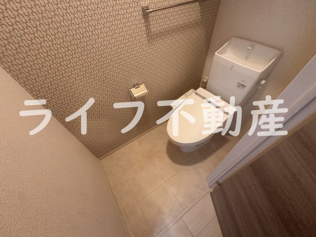 H&B吉田のトイレ|ゆったりとした空間のトイレです