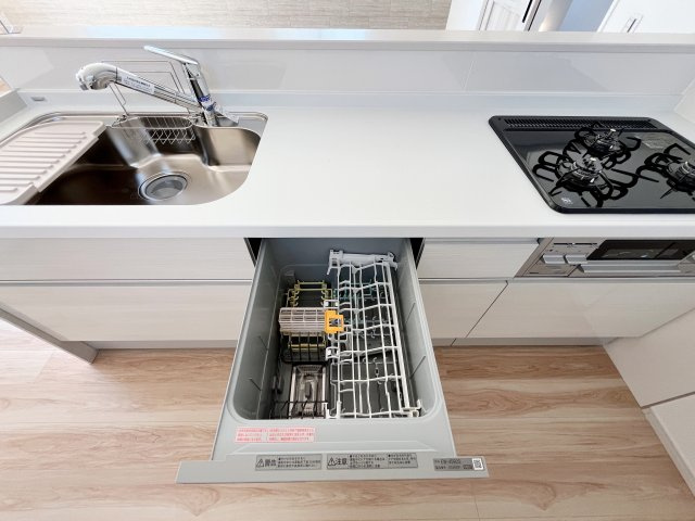 『八王子市新築戸建て』八王子市長沼町466【仲介手数料無料】　４期のキッチン|～仲介手数料無料☆八王子ひなた不動産～　八王子市長沼町　新築戸建て