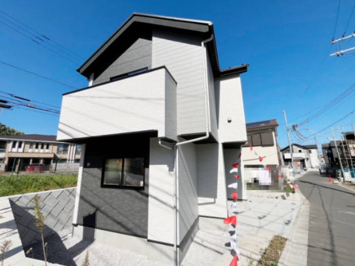 『八王子市新築戸建て』八王子市長沼町466【仲介手数料無料】　４期の外観|～仲介手数料無料☆八王子ひなた不動産～　八王子市長沼町　新築戸建て