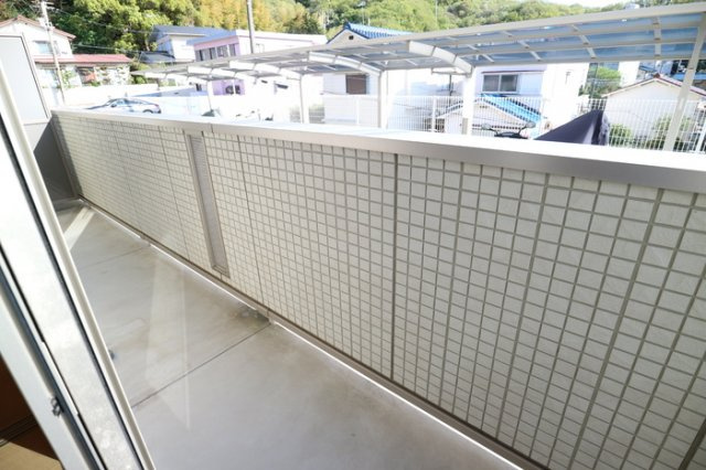 サニープレイス塩屋台のバルコニー