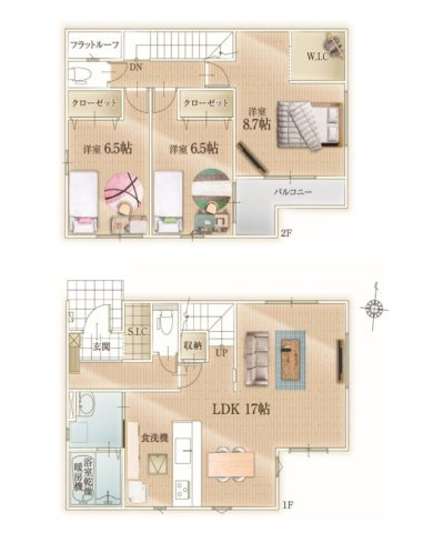 川越市むさし野の新築一戸建