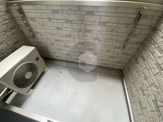 アート東大阪B棟のバルコニー