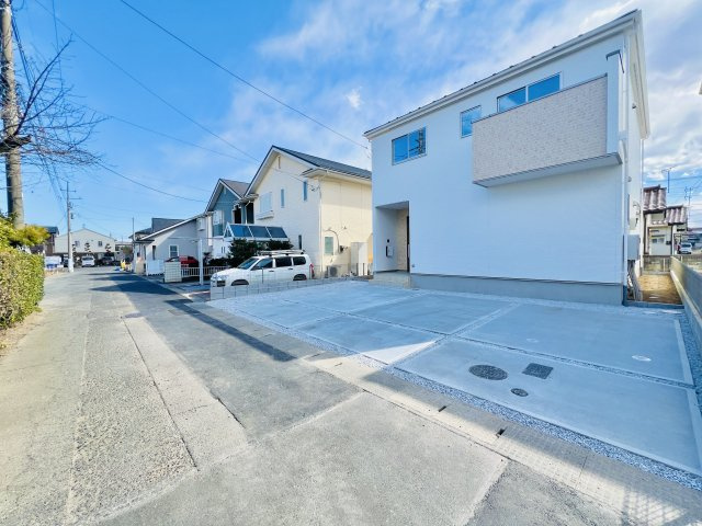 高崎市上小鳥町の前面道路含む現地写真|閑静な住宅地◎