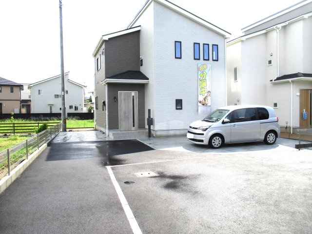 新築分譲住宅中川原の外観|落ち着いた雰囲気の外観です