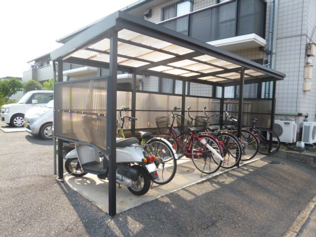サンライズフジＡのその他共用部分|自転車置き場