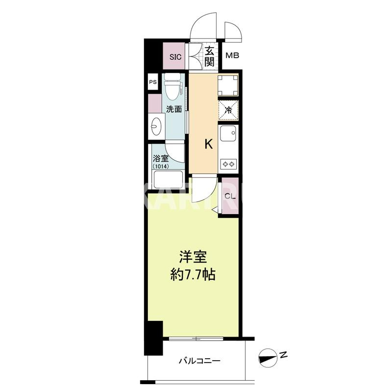 URBANLINK森小路駅前の間取り