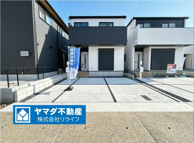 新築戸建　小牧市新町1期　全3区画分譲の外観|■1号棟
■YAMADA電機の　ヤマダ不動産　株式会社リライフ　大垣店■
いつでもお問合わせ下さい。