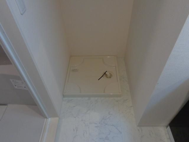 エクセルハイム坪井Ⅱの設備|洗濯機置き場です