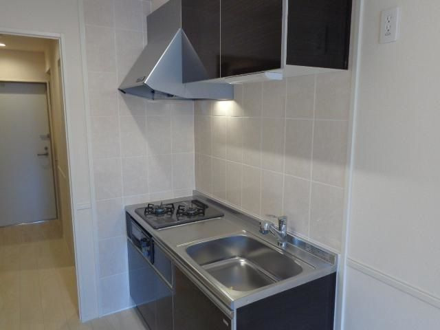 エクセルハイム坪井Ⅱのキッチン|使いやすいキッチンです