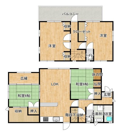 【間取り】 | 柳井・片野