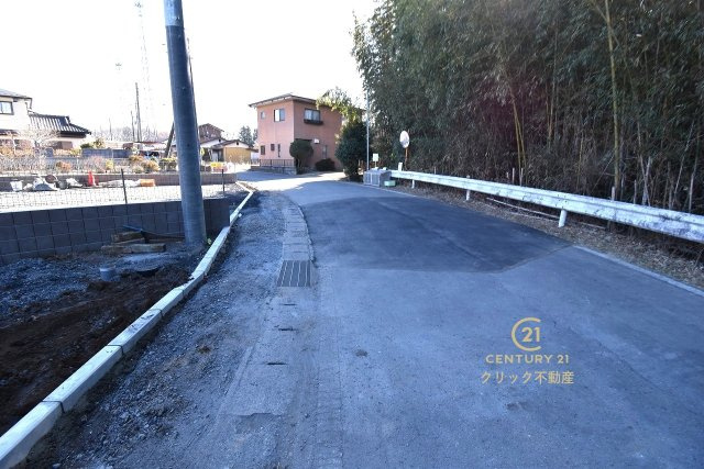 リーブルガーデン  城里町石塚　15期　2の前面道路含む現地写真|現地撮影（2026年1月）