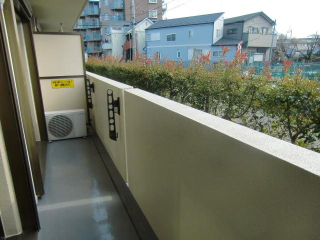 グレーシーハウスⅡのバルコニー