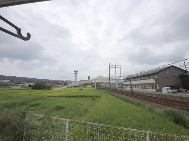 生駒市壱分町のテラスの展望