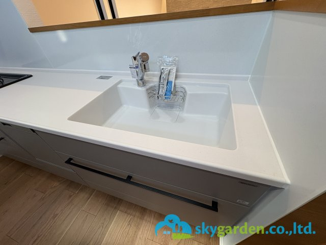 鎌倉市浄明寺４丁目　新築戸建　全1棟1号棟のキッチン|キッチンシンク