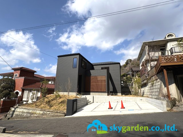 鎌倉市浄明寺４丁目　新築戸建　全1棟1号棟の前面道路含む現地写真|前面道路含む現地写真です