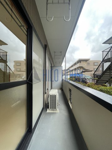 セジュール泉町のバルコニー