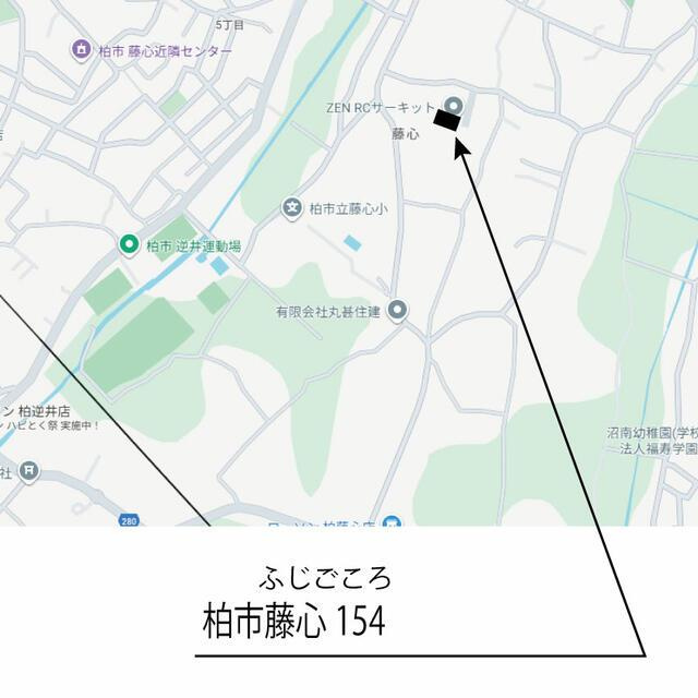 新築８５坪テント倉庫　電気　井戸の地図| 