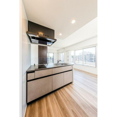 【キッチン】 | パレステージ藤沢Ⅱ | 広々としたキッチンです♪