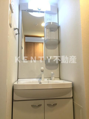 【洗面所】 | ミテッツァ北品川 | ゆったりとスペースのある洗面所