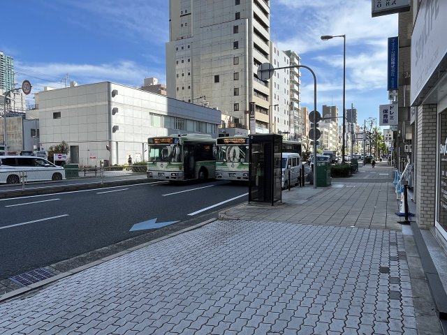 大阪市北区浪花町の店舗事務所の周辺