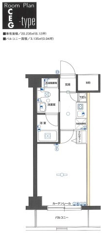 グリフィン横浜・保土ヶ谷駅前の間取り