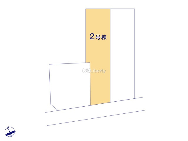 古河市上辺見　3区画　新築戸建の区画図