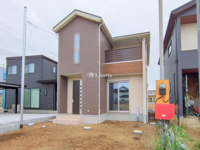 古河市上辺見　3区画　新築戸建　2号棟の外観
