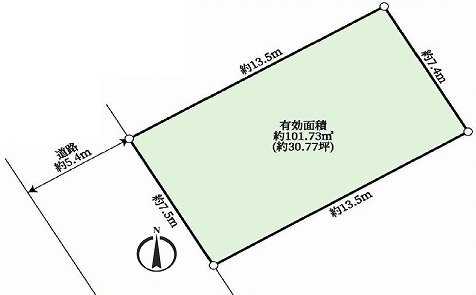 旭区高殿3丁目土地の画像