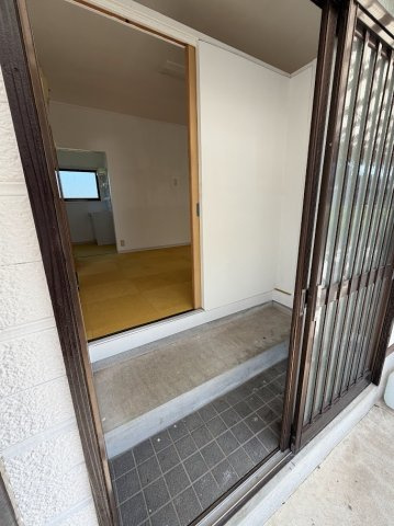 川畑住宅の玄関