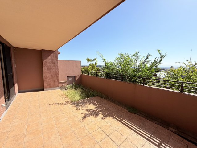 須磨シーサイドヒルズⅠのバルコニー