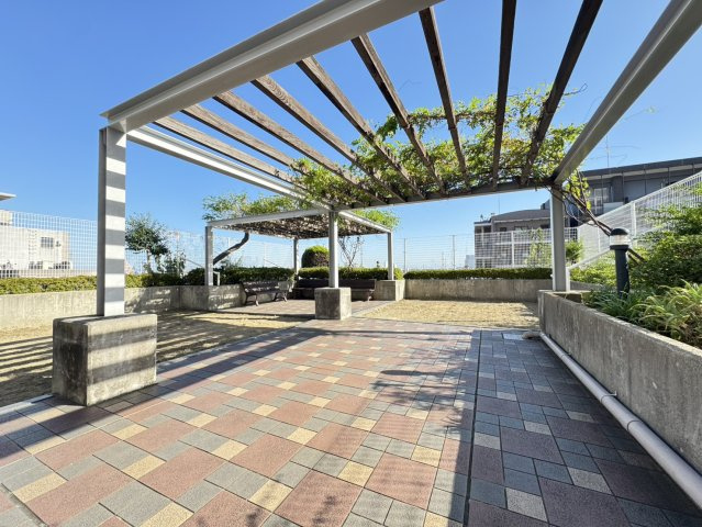 パニエ六甲の庭|５階部分庭