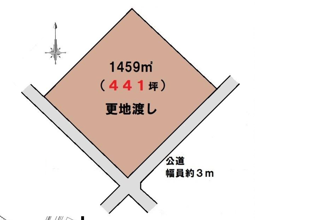 資材置き場用地　日高市森戸新田の画像