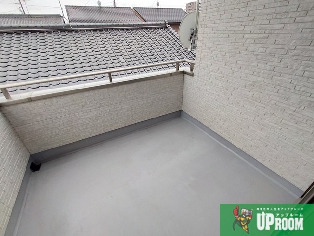 上田住宅66のバルコニー