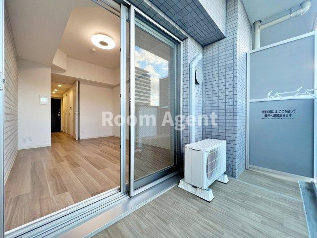 プレサンス　ジェネ　上前津のバルコニー