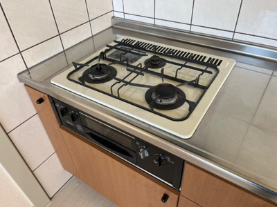 【キッチン】 | コスモスコートＢ | ガスコンロ