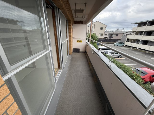 リバーサイド石澄のバルコニー