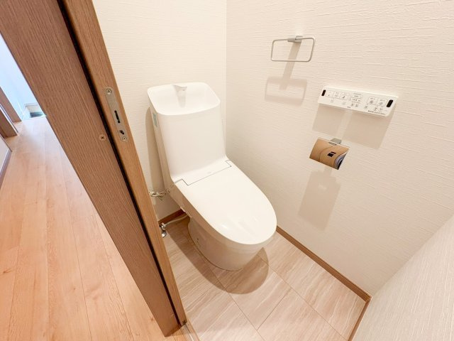 横浜市港北区下田町　全4棟　2号棟のトイレ|トイレも気になるポイント