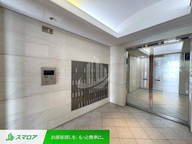 福岡市中央区薬院３丁目の賃貸マンションのロビー