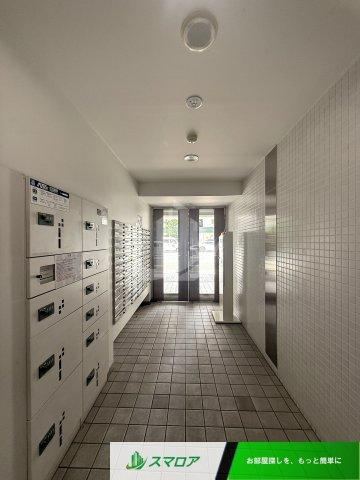 福岡市中央区薬院４丁目の賃貸マンションのロビー