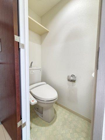 福岡市博多区神屋町の賃貸マンションのトイレ