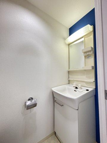 福岡市博多区神屋町の賃貸マンションの洗面所