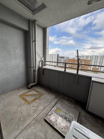 福岡市博多区神屋町の賃貸マンションのバルコニー