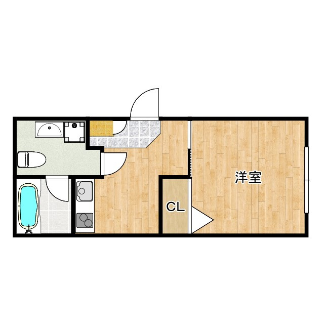 ＣＲＥＡＬ東十条の間取り|間取り図です