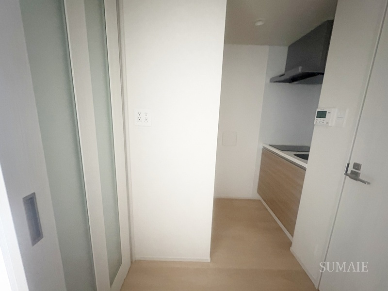 ＣＲＥＡＬ東十条のキッチン|冷蔵庫置き場です☆